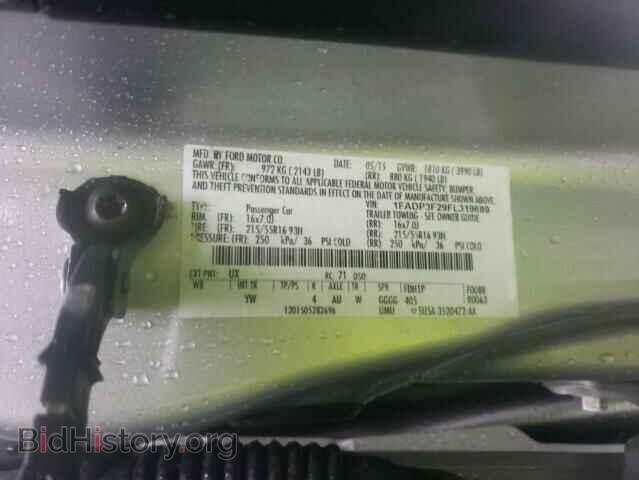 2015 FORD FOCUS - VIN: 1FADP3F29FL319689 - Фото 10