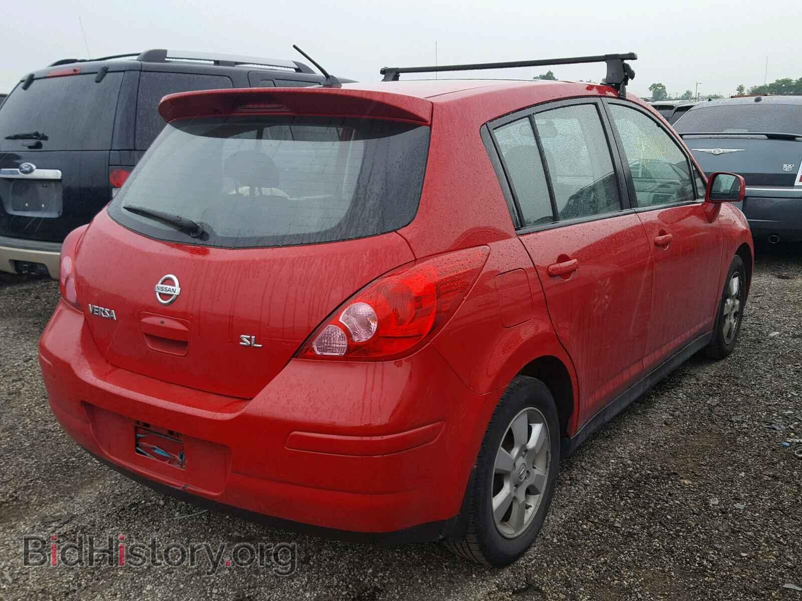 2008 NISSAN VERSA - VIN: 3N1BC13E68L392271 - Фото 4