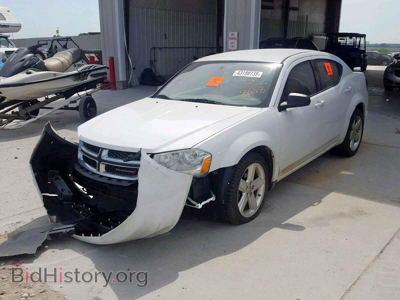 2013 DODGE AVENGER - VIN: 1C3CDZAB1DN518668 - Photo 2