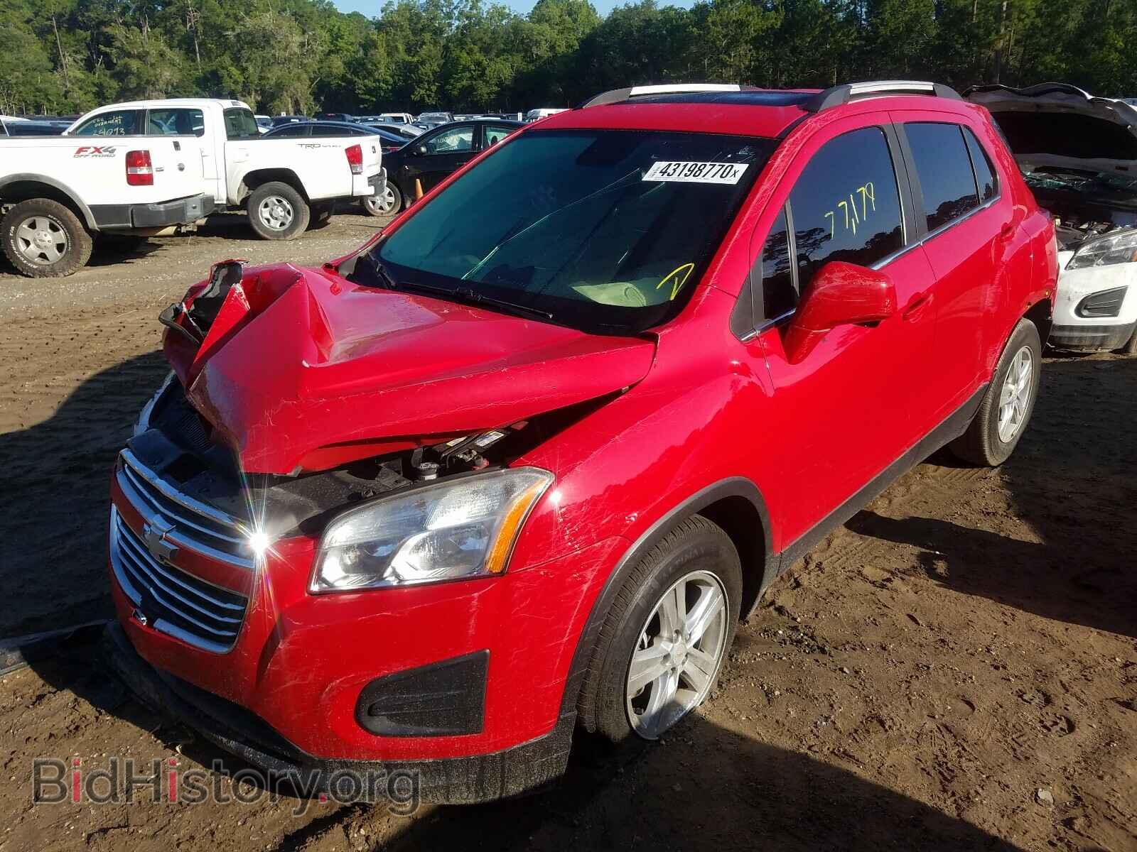 2015 CHEVROLET TRAX - VIN: KL7CJLSB7FB087772 - Фото 2