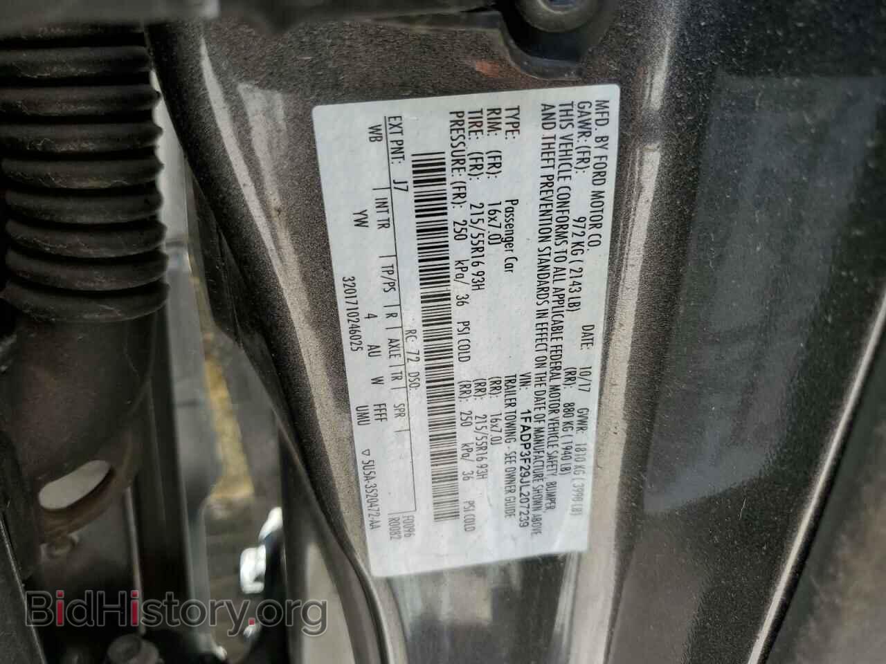 2018 FORD FOCUS - VIN: 1FADP3F29JL207239 - Фото 13