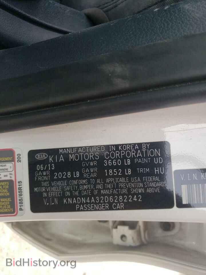 2013 KIA RIO - VIN: KNADN4A32D6282242 - Photo 10
