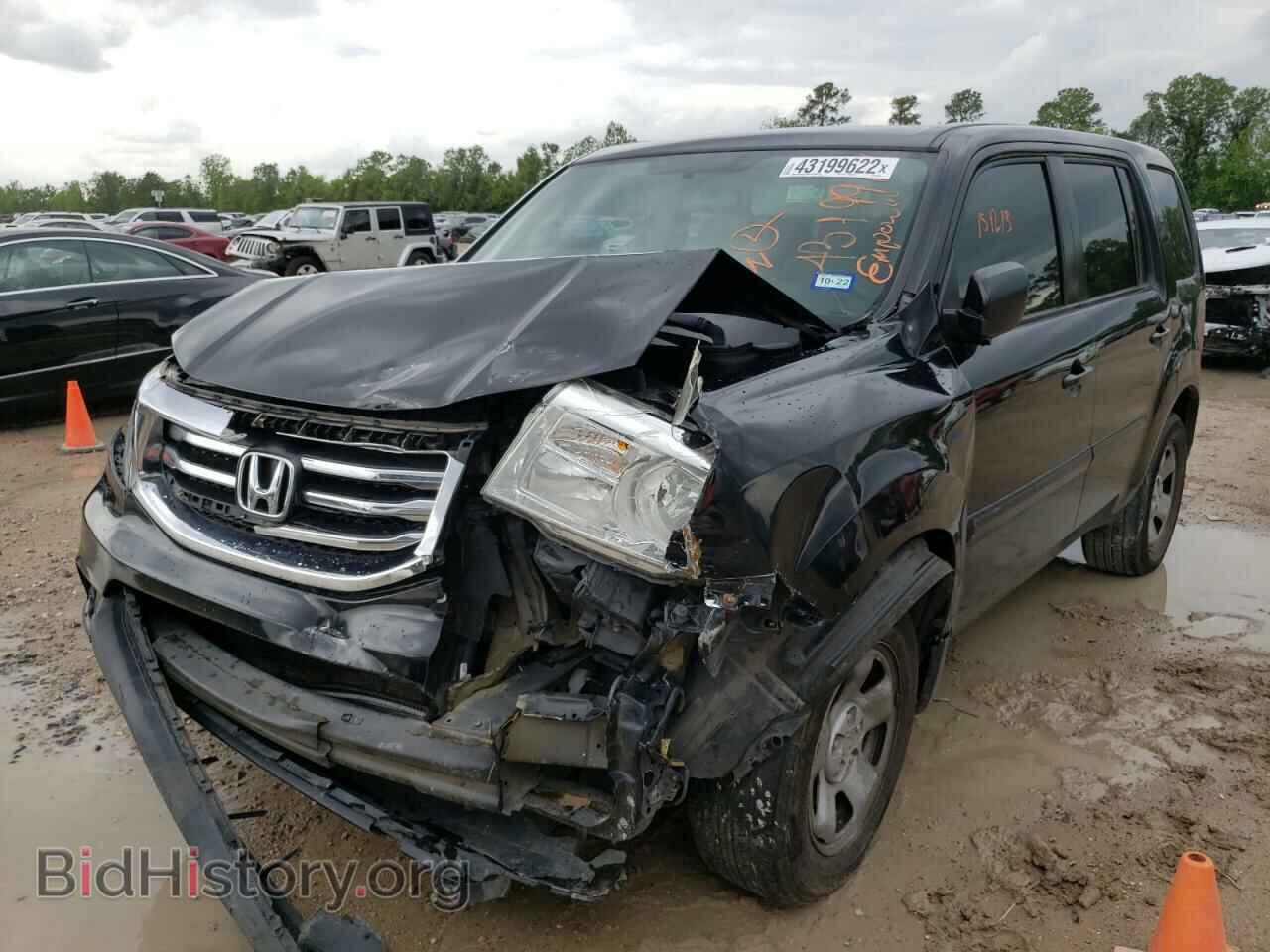 2015 HONDA PILOT - VIN: 5FNYF3H20FB030408 - Фото 2