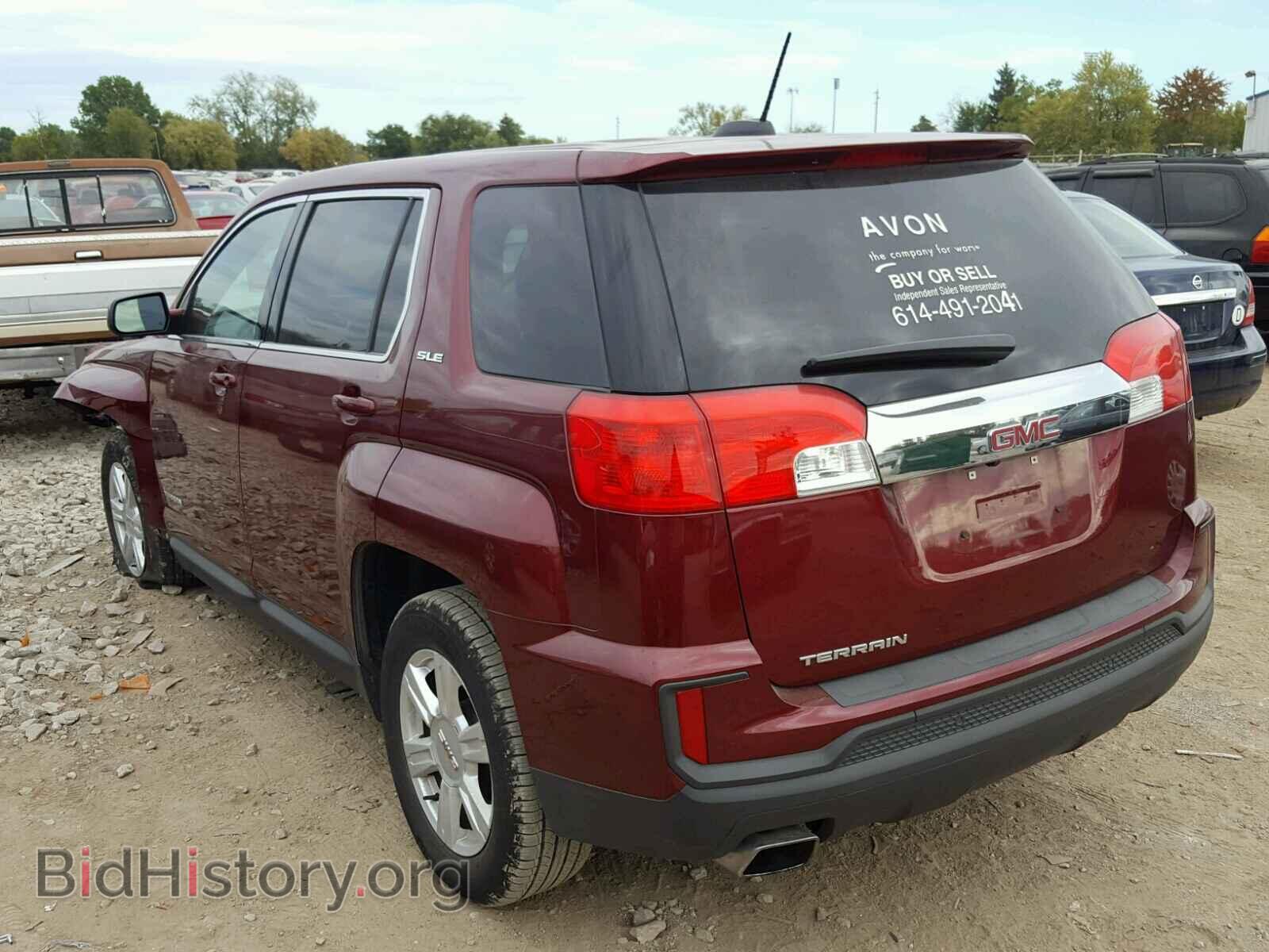 2016 GMC TERRAIN - VIN: 2GKALMEK5G6222519 - Фото 3