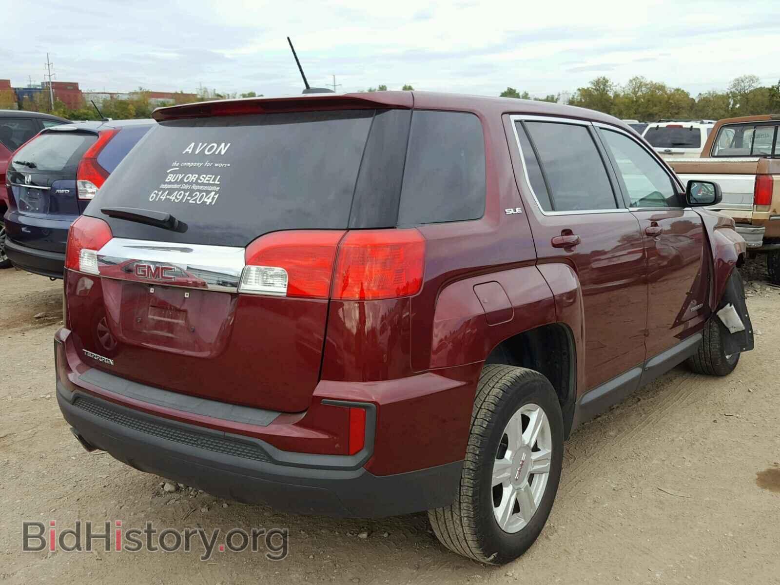 2016 GMC TERRAIN - VIN: 2GKALMEK5G6222519 - Фото 4