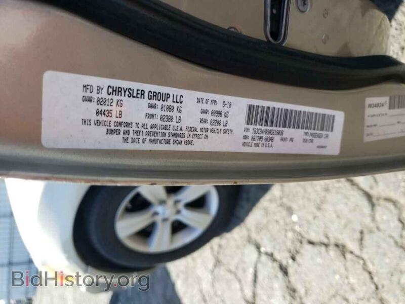 2010 Dodge CALIBER (VIN 1B3CB4HA9AD618036) — фото 10 из 10