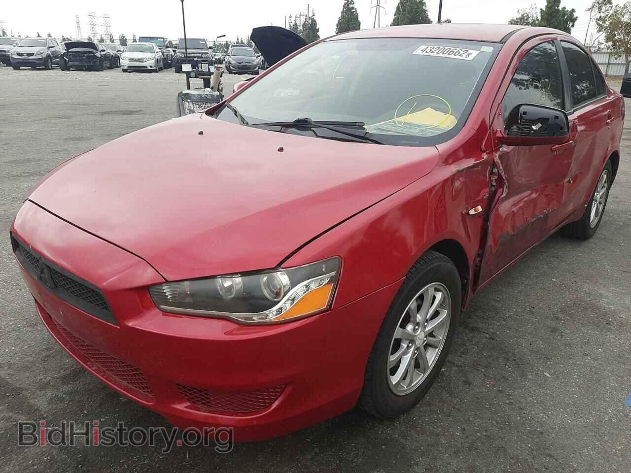 2011 MITSUBISHI LANCER - VIN: JA32U2FU6BU005605 - Фото 2