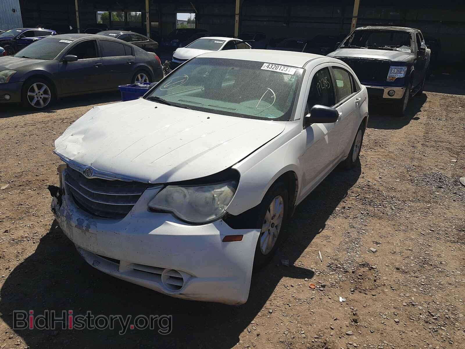 2008 CHRYSLER SEBRING - VIN: 1C3LC46J68N244346 - Фото 2