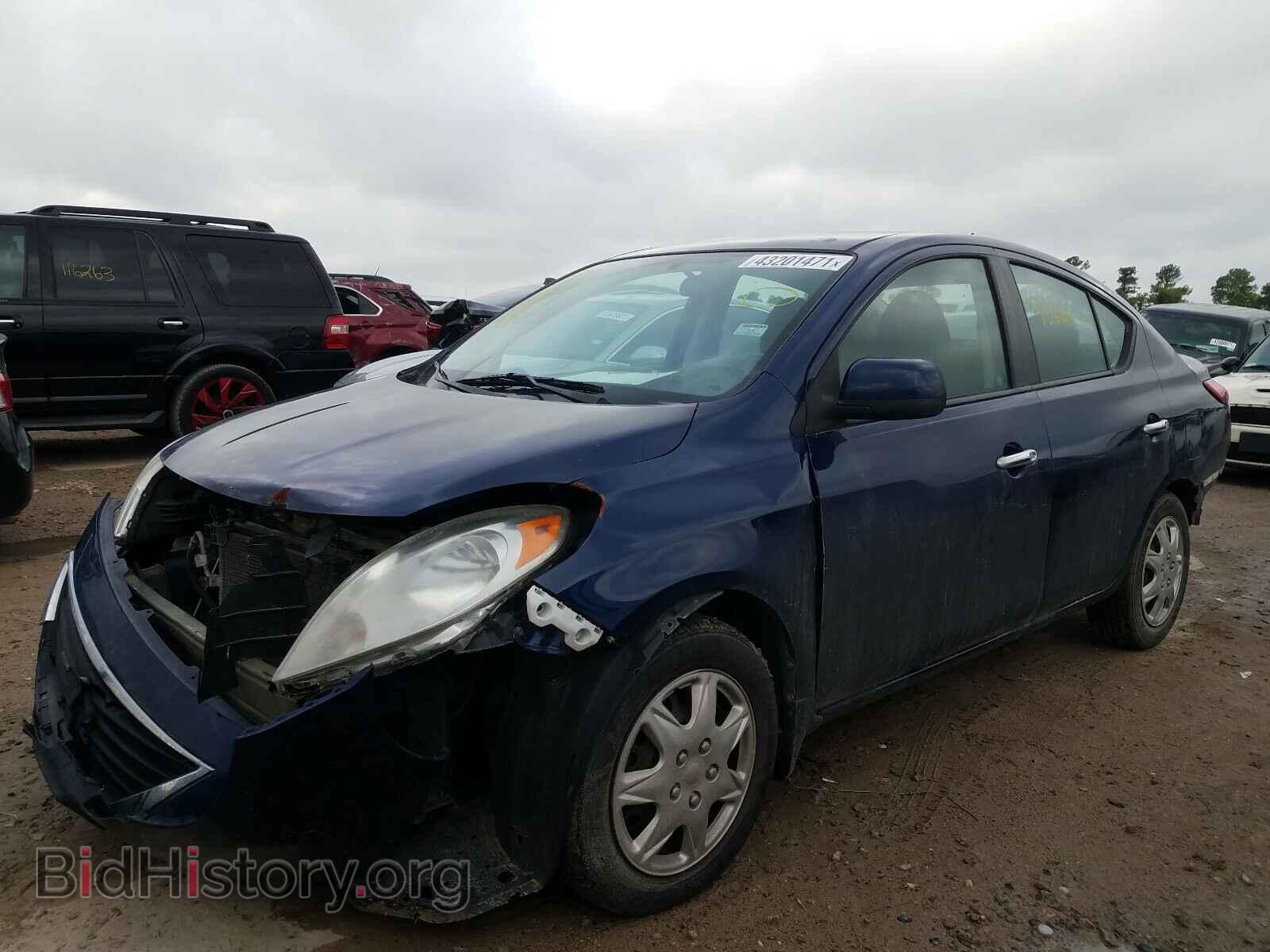 2012 NISSAN VERSA - VIN: 3N1CN7AP9CL941086 - Фото 2
