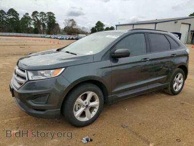 2015 Ford EDGE SE, зеленый — VIN 2FMTK3G91FBC03401, Copart