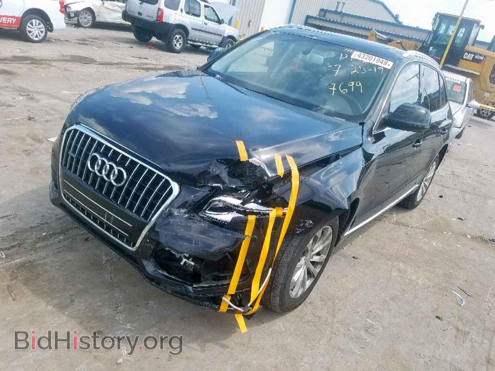 2014 AUDI Q5 - VIN: WA1CFAFP8EA037699 - Фото 2