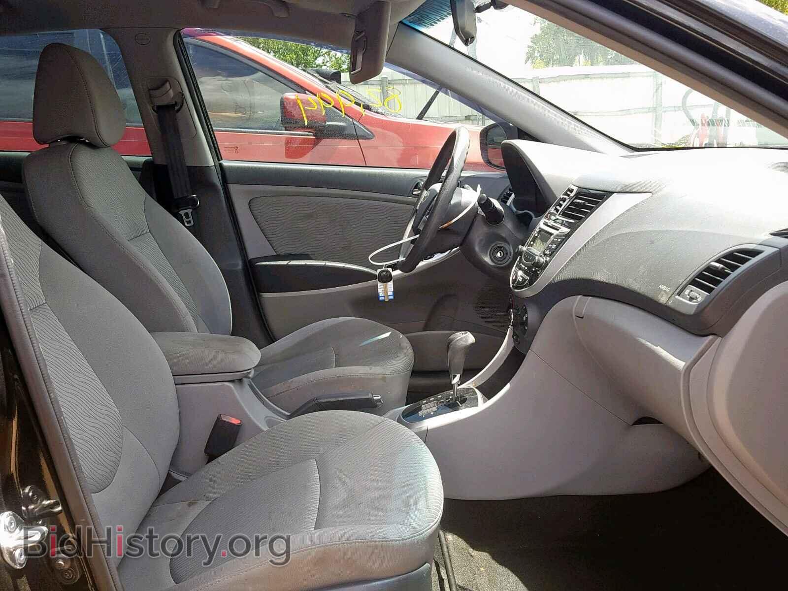 2013 HYUNDAI ACCENT - VIN: KMHCU4AE3DU477616 - Фото 5