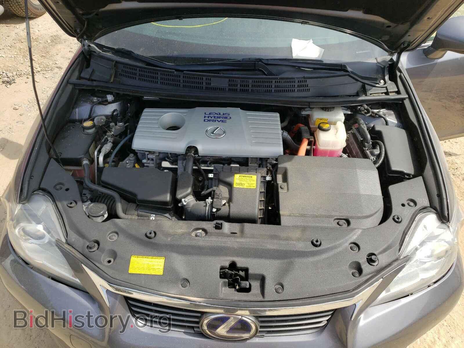 2012 LEXUS CT 200 - VIN: JTHKD5BH3C2083606 - Фото 7