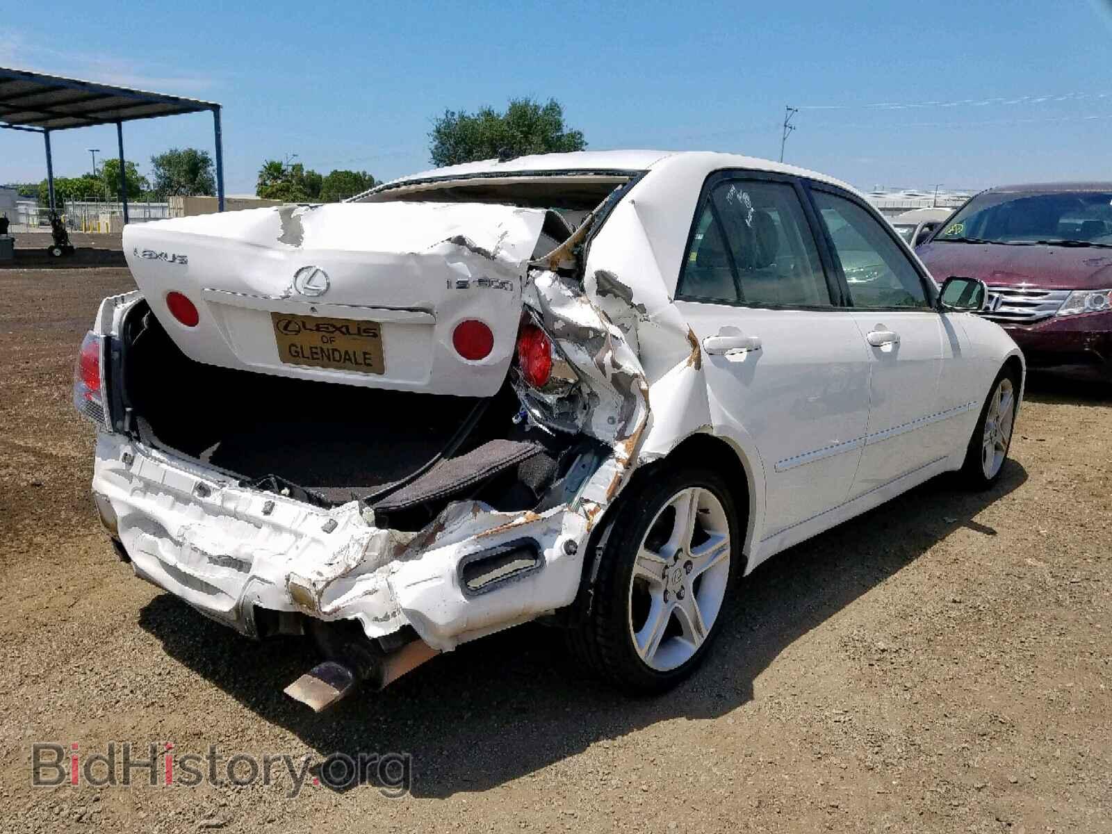 2002 LEXUS IS - VIN: JTHBD192820041856 - Фото 4