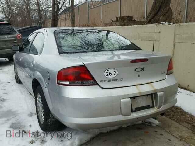 2001 CHRYSLER SEBRING - VIN: 1C3EL46X61N702809 - Фото 3