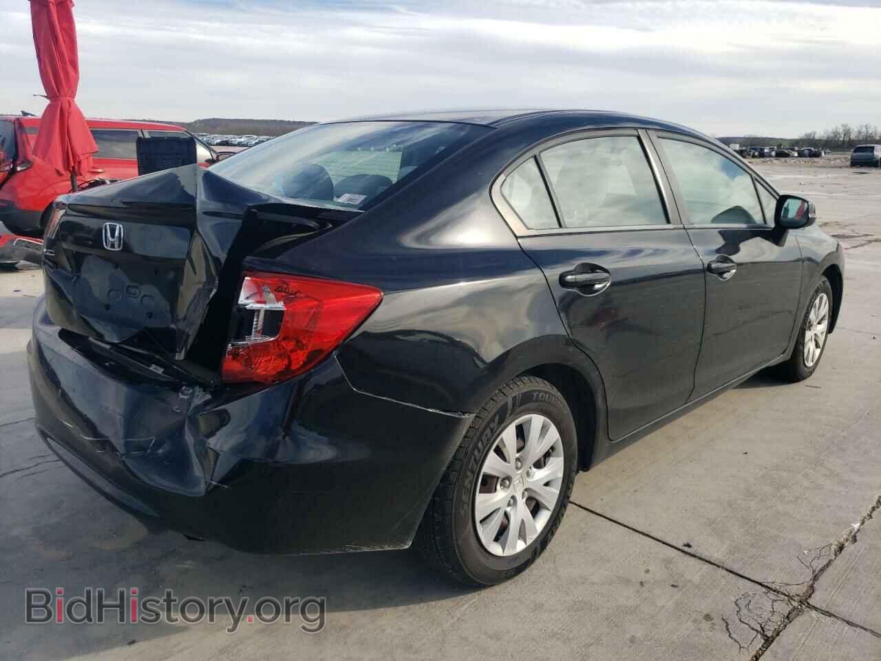 2012 HONDA CIVIC - VIN: 2HGFB2F52CH569677 - Фото 3