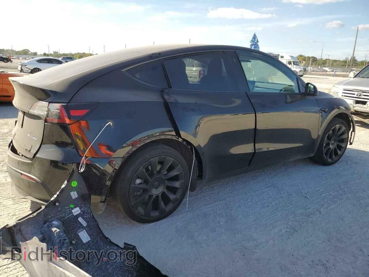 2021 TESLA MODEL Y - VIN: 5YJYGAEE2MF149266 - Фото 3