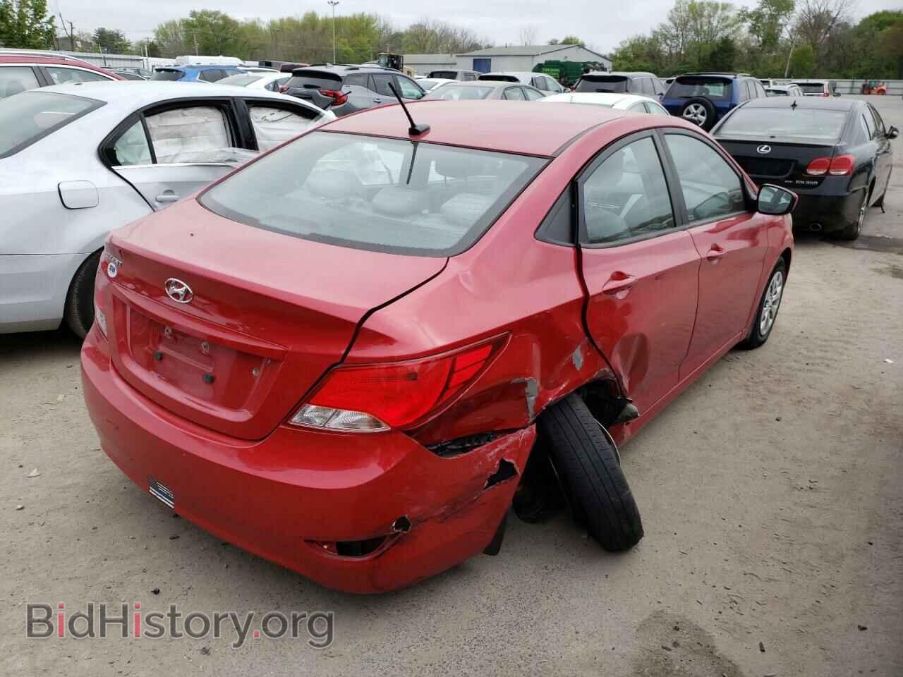 2016 HYUNDAI ACCENT - VIN: KMHCT4AE8GU140012 - Фото 4