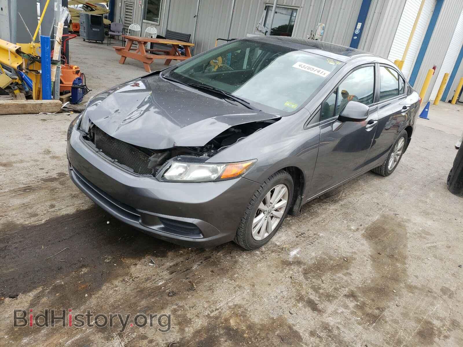 2012 HONDA CIVIC - VIN: 2HGFB2F81CH334455 - Фото 2
