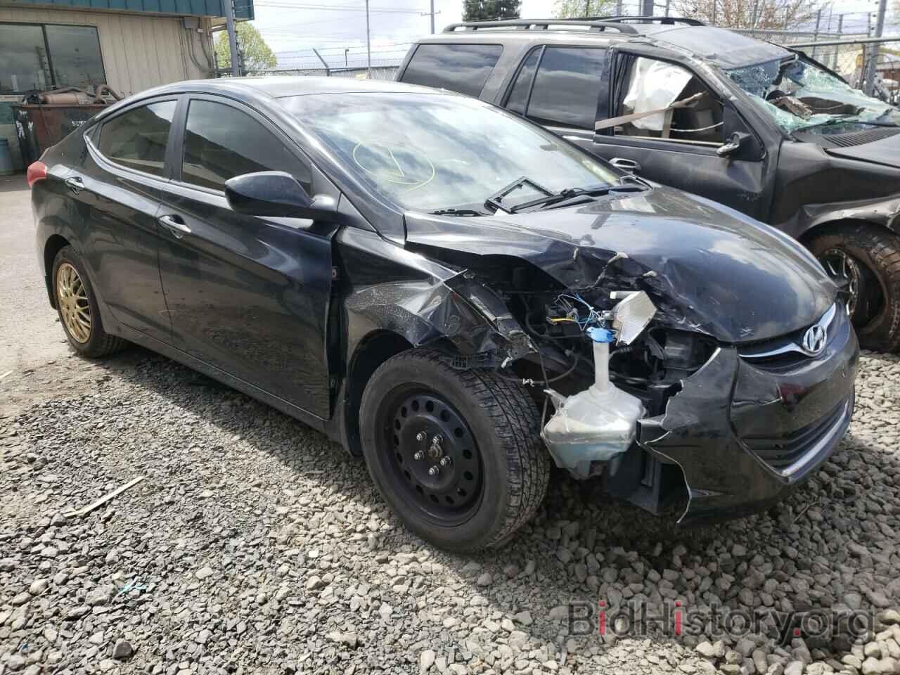 Photo KMHDH4AEXCU270227 - HYUNDAI ELANTRA 2012