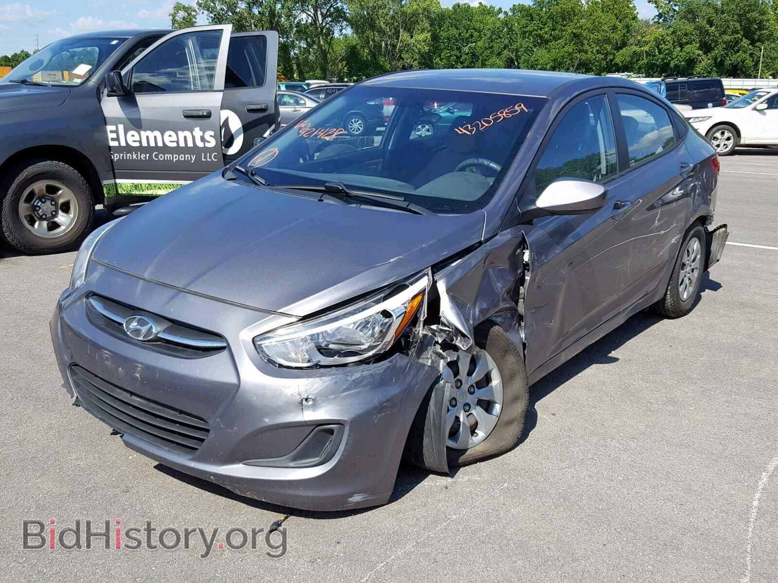 2015 HYUNDAI ACCENT - VIN: KMHCT4AE2FU921428 - Фото 2