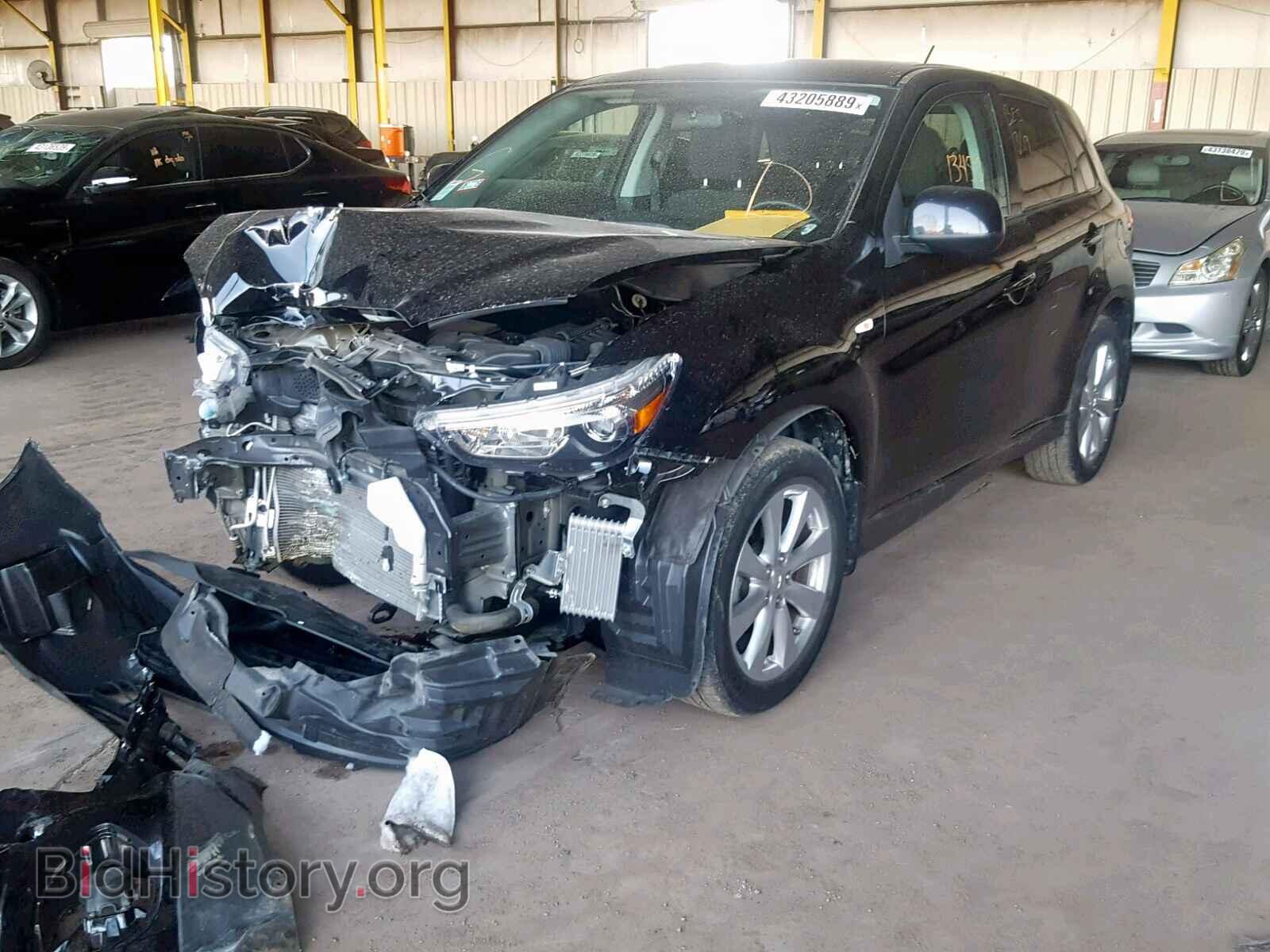 2015 MITSUBISHI OUTLANDER - VIN: 4A4AR3AW9FE036904 - Фото 2