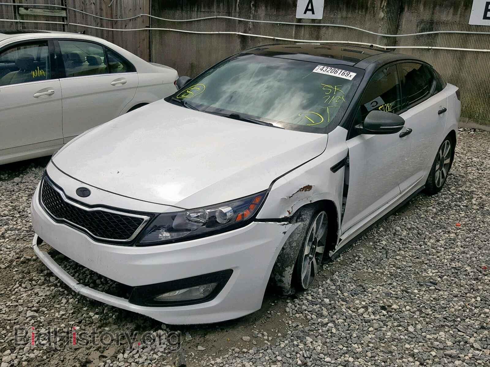 2012 KIA OPTIMA - VIN: 5XXGR4A69CG012570 - Фото 2