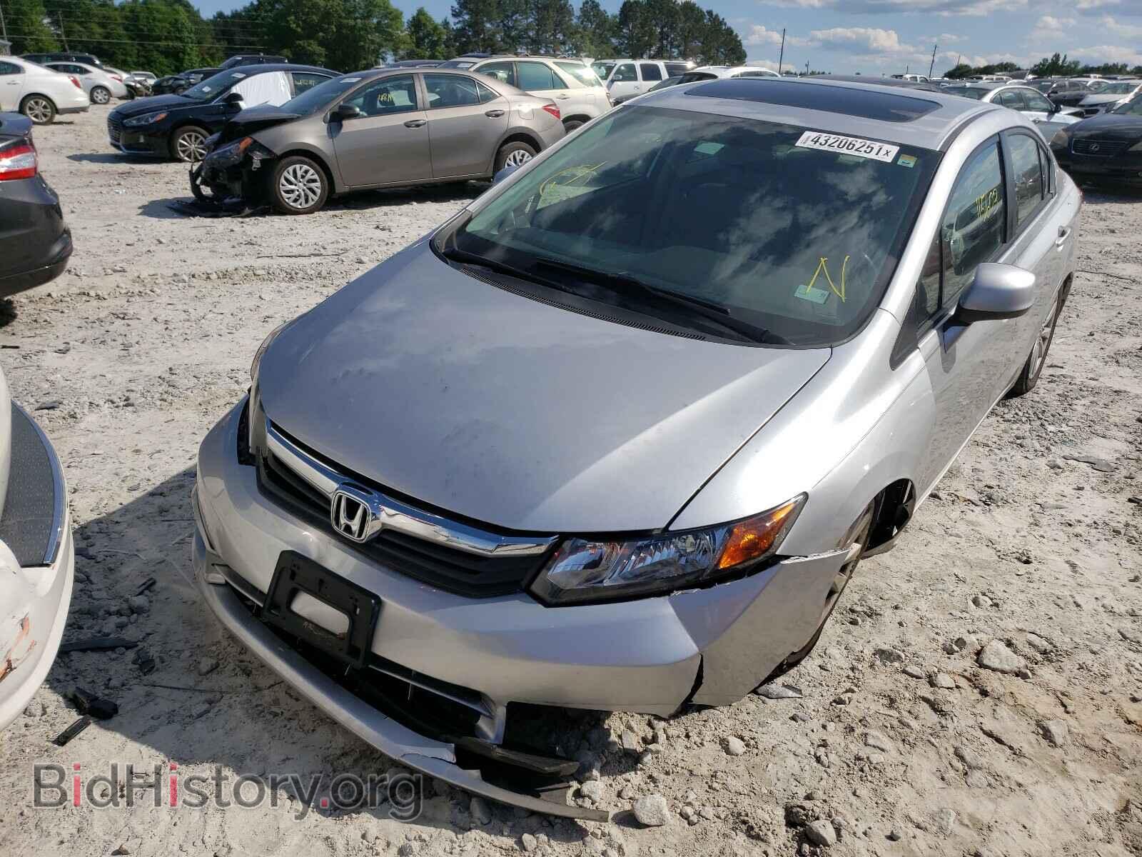 2012 HONDA CIVIC - VIN: 19XFB2F90CE000467 - Фото 2