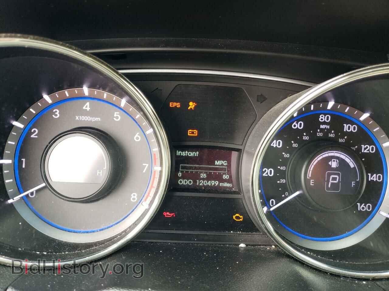 2012 HYUNDAI SONATA - VIN: 5NPEB4AC2CH351323 - Фото 9