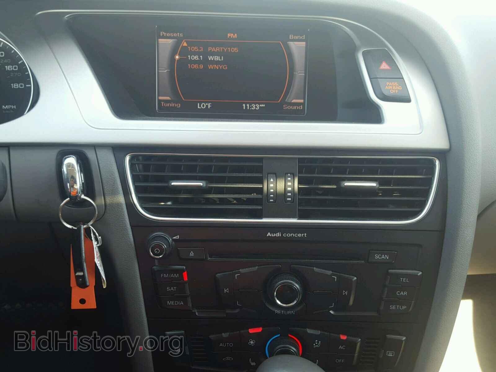 2011 AUDI A4 - VIN: WAUBFAFL0BN042203 - Фото 9