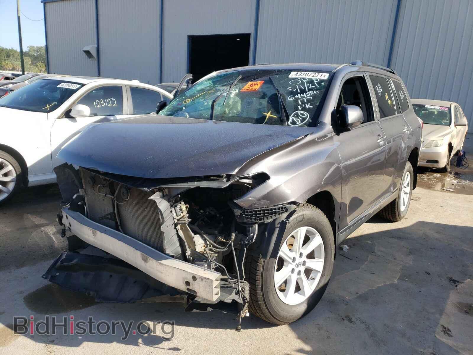 2012 TOYOTA HIGHLANDER - VIN: 5TDBK3EHXCS153019 - Фото 2
