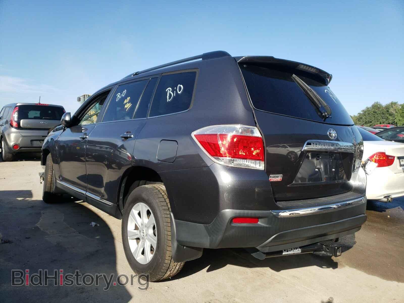 2012 TOYOTA HIGHLANDER - VIN: 5TDBK3EHXCS153019 - Фото 3