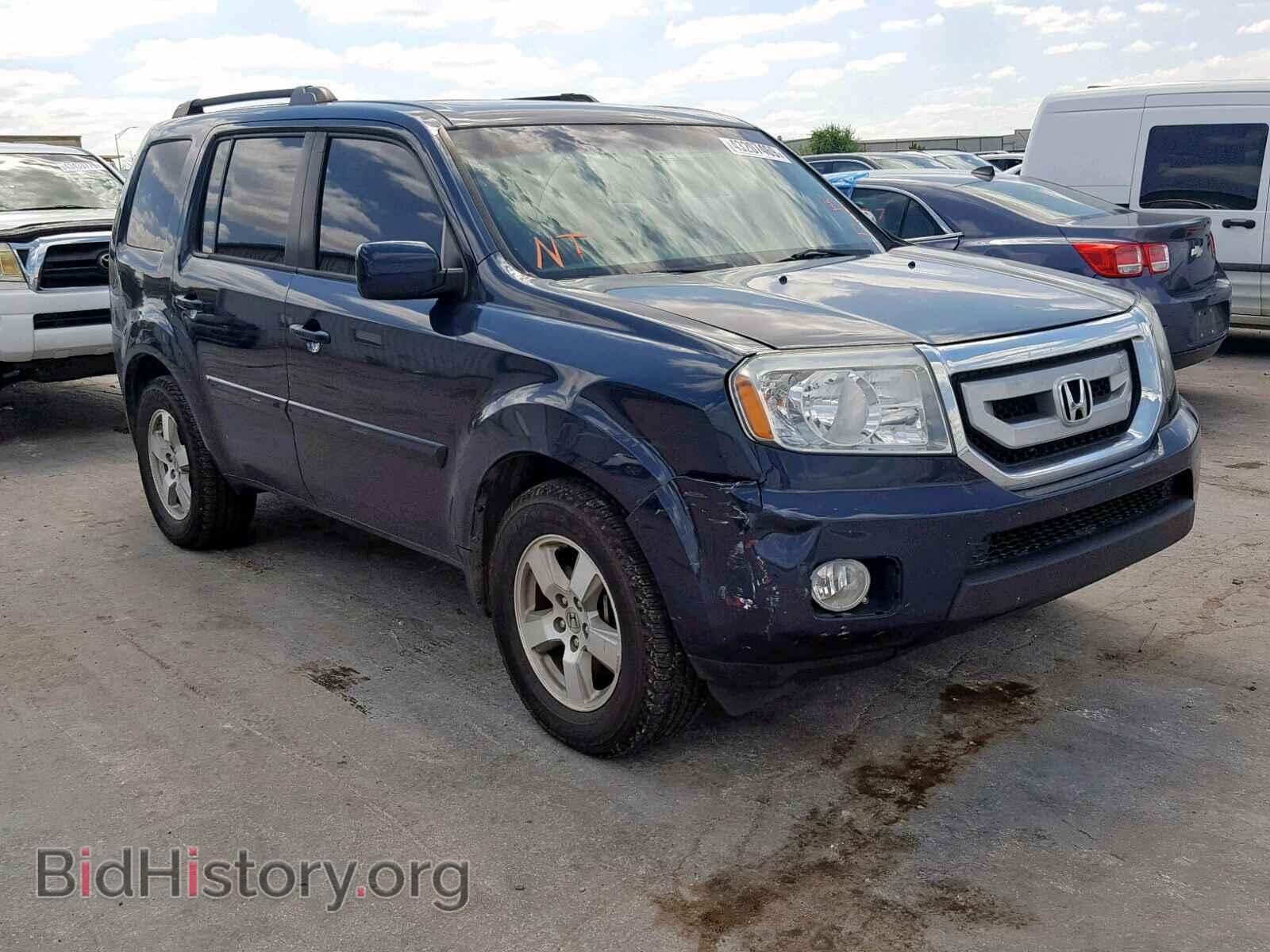 Photo 5FNYF4H55BB106411 - HONDA PILOT EXL 2011