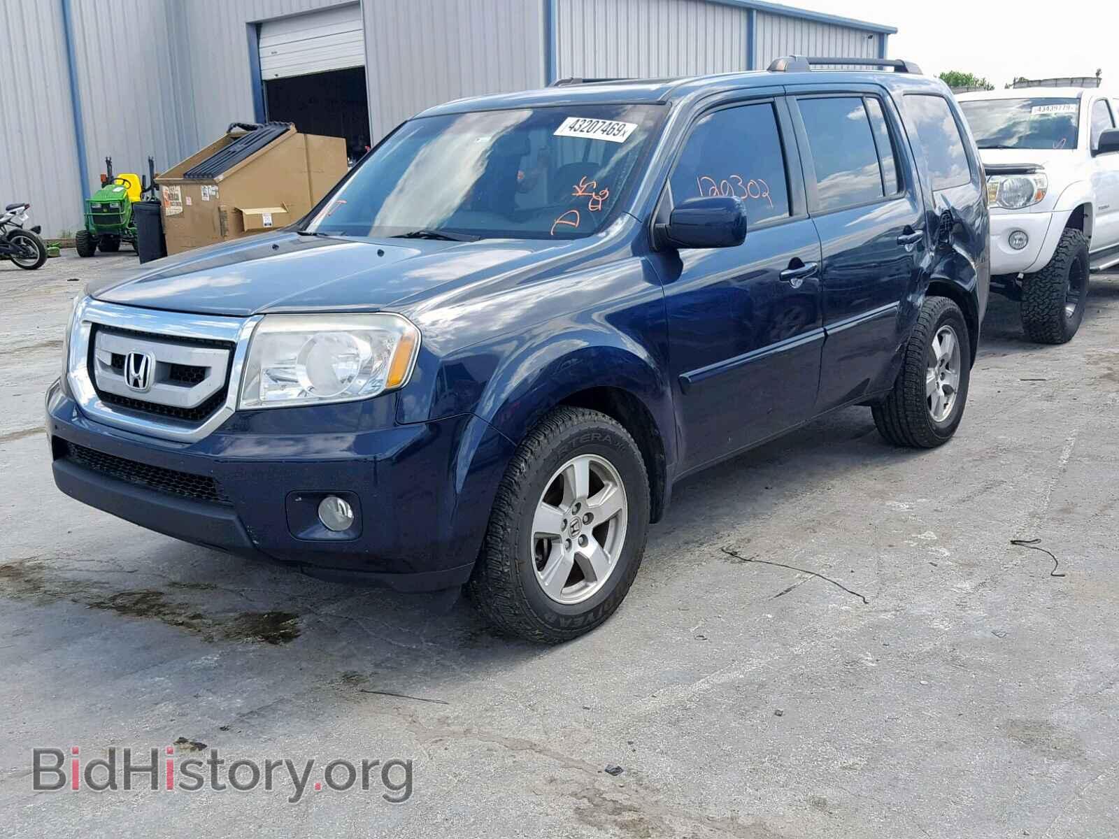 2011 HONDA PILOT EXL - VIN: 5FNYF4H55BB106411 - Фото 2