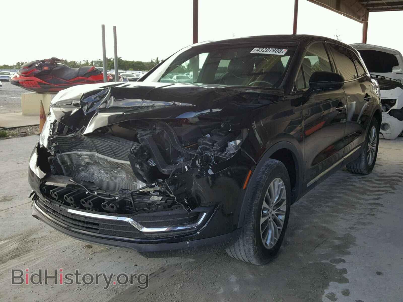 2016 LINCOLN MKX SELECT - VIN: 2LMTJ8KR2GBL59511 - Фото 2