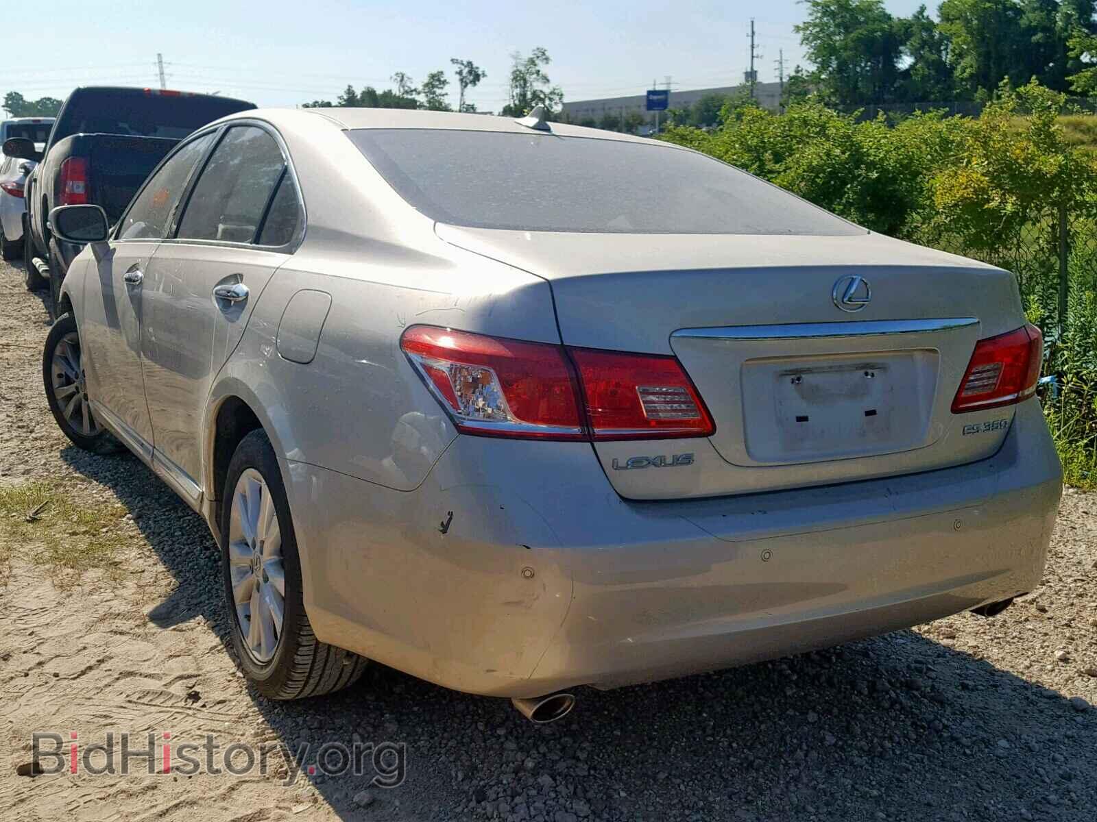 2010 LEXUS ES350 - VIN: JTHBK1EG7A2351958 - Фото 3