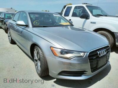 2013 Audi A6 A6 Premium, серебристый — VIN WAUGFAFC5DN084164, Copart