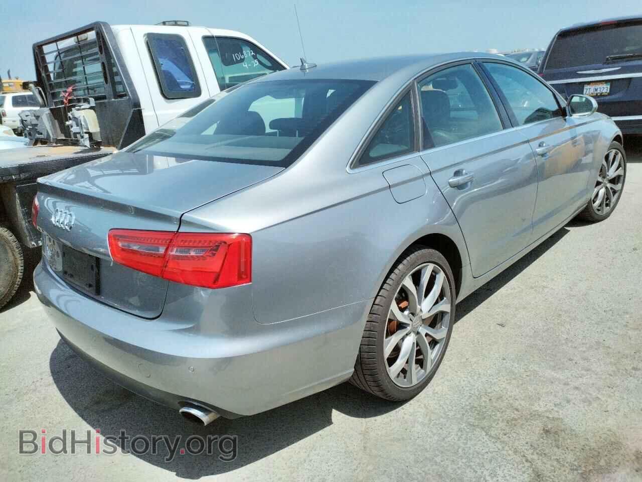 2013 AUDI A6 - VIN: WAUGFAFC5DN084164 - Фото 4