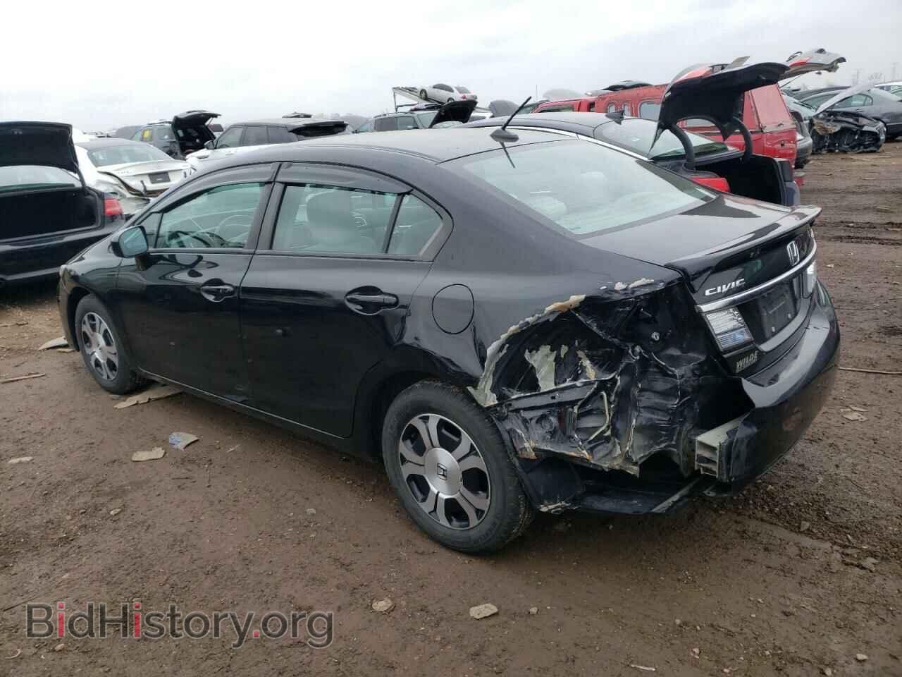 2014 HONDA CIVIC - VIN: 19XFB4F21EE000558 - Фото 2