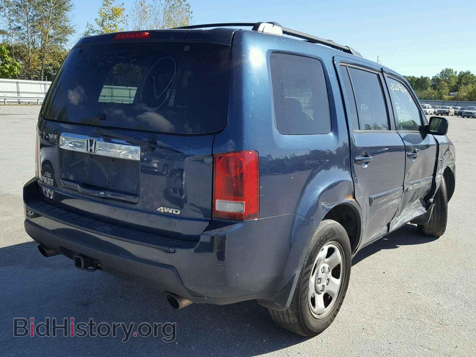 2009 HONDA PILOT - VIN: 5FNYF48559B032367 - Фото 4