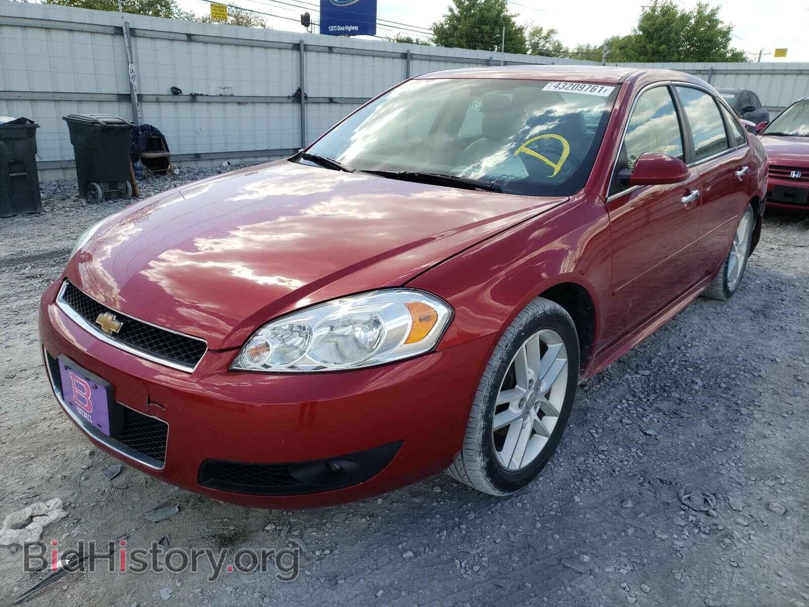 2014 CHEVROLET IMPALA - VIN: 2G1WC5E30E1183146 - Фото 2