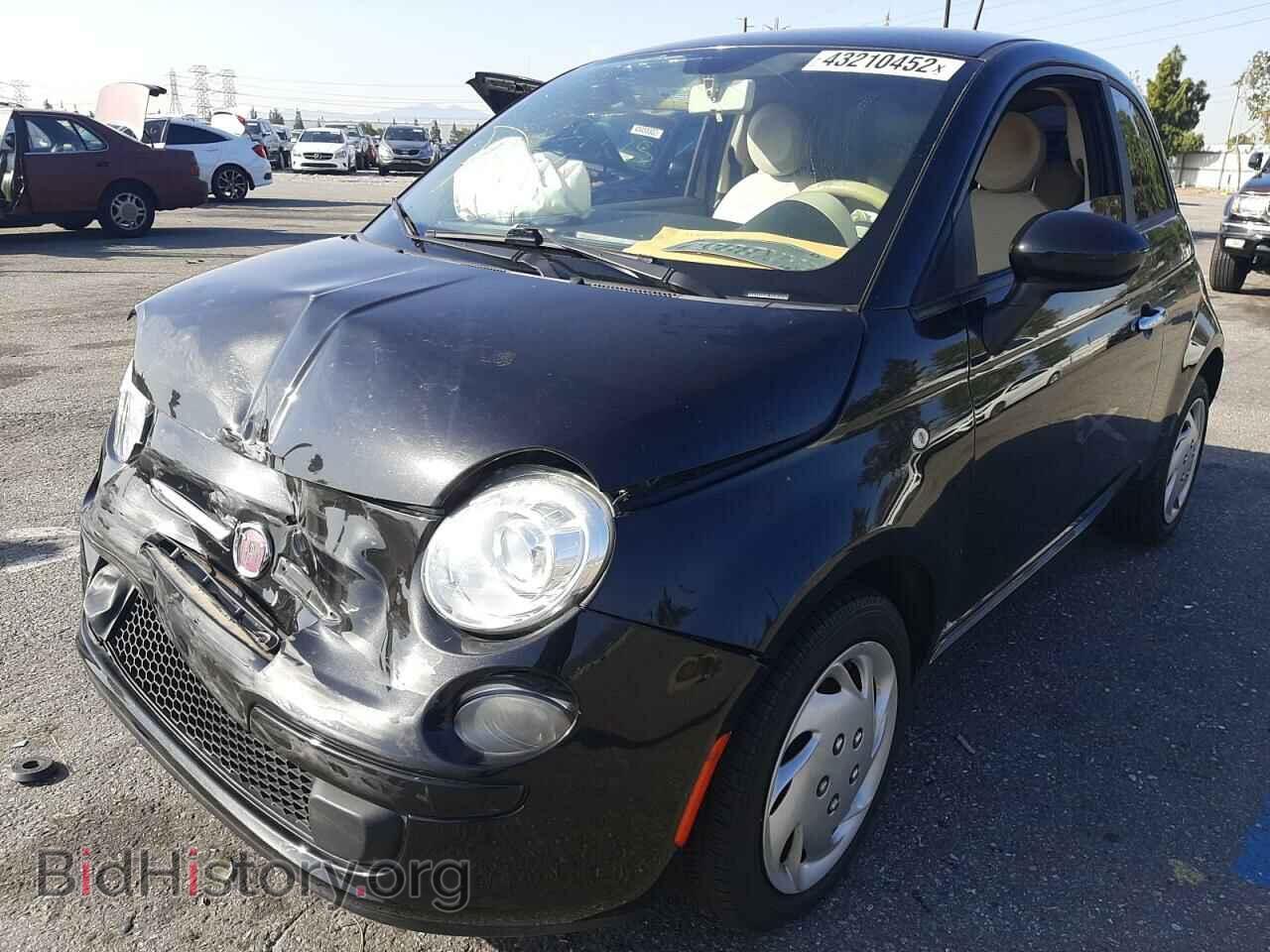 2012 FIAT 500 - VIN: 3C3CFFAR0CT348839 - Фото 2