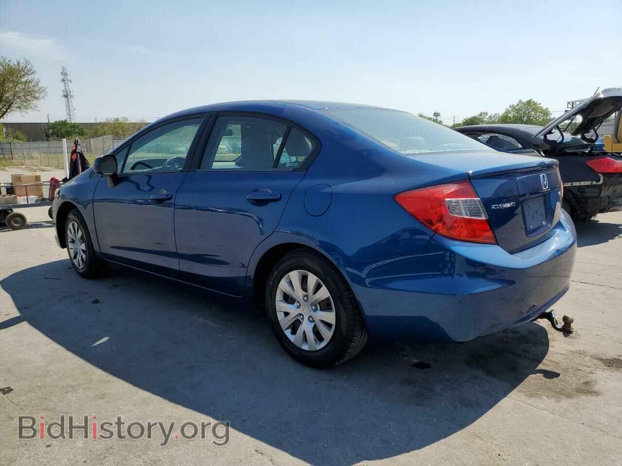 2012 HONDA CIVIC - VIN: 19XFB2F5XCE335751 - Фото 2