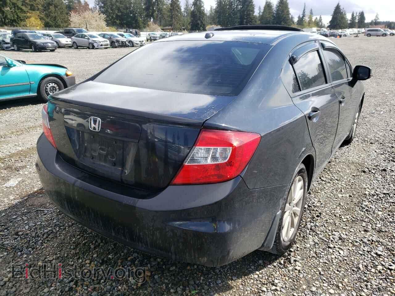 2012 HONDA CIVIC - VIN: 19XFB2F90CE363657 - Фото 4