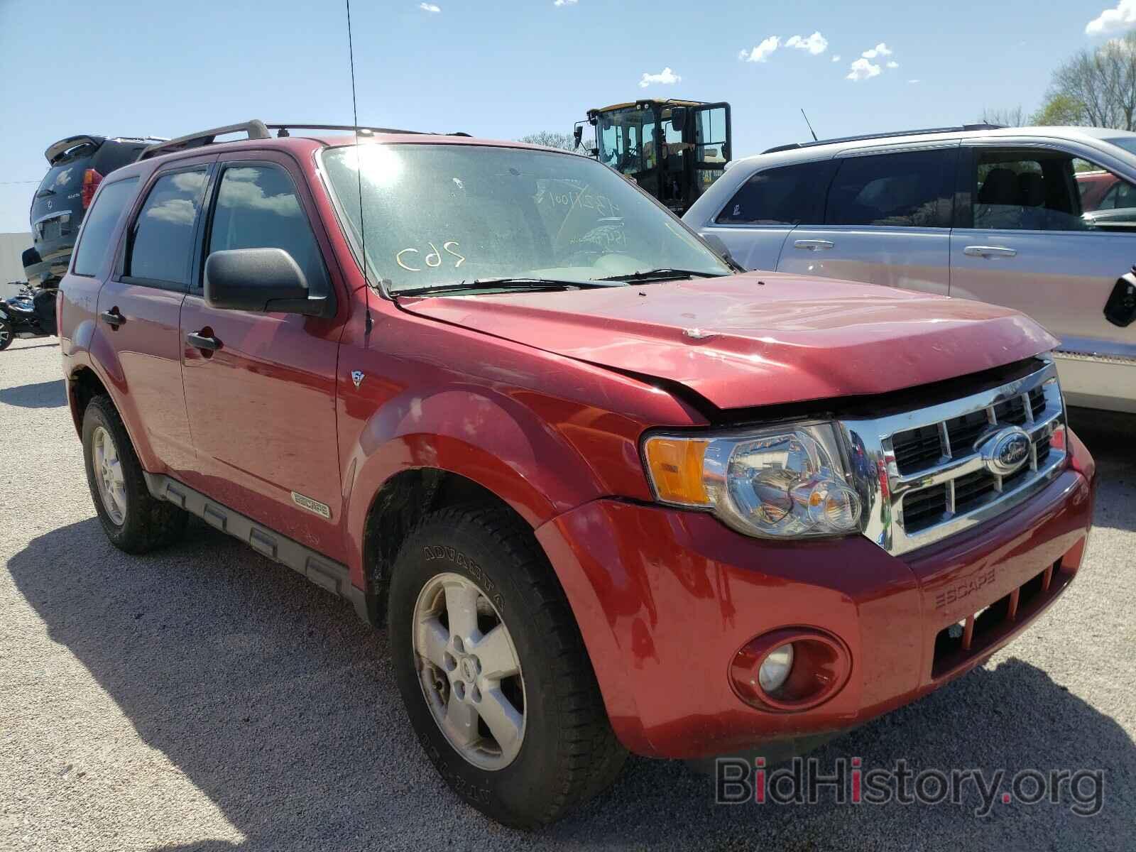 Photo 1FMCU03188KE20669 - FORD ESCAPE 2008