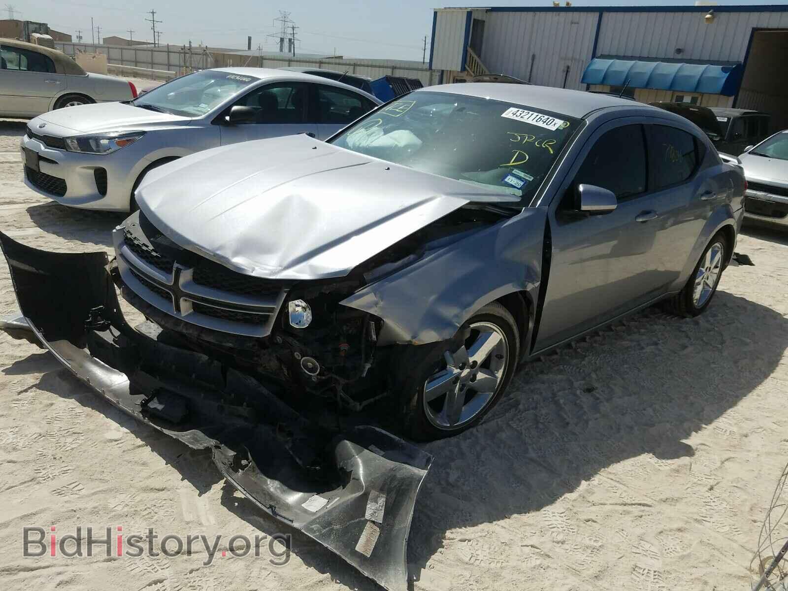 2013 DODGE AVENGER - VIN: 1C3CDZCB8DN576466 - Фото 2