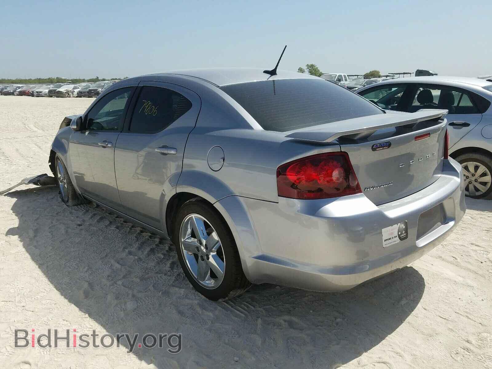2013 DODGE AVENGER - VIN: 1C3CDZCB8DN576466 - Фото 3