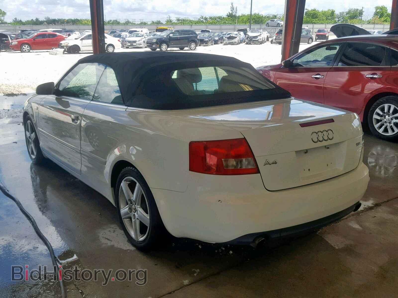 2005 AUDI A4 - VIN: WAUAC48H25K014620 - Фото 3