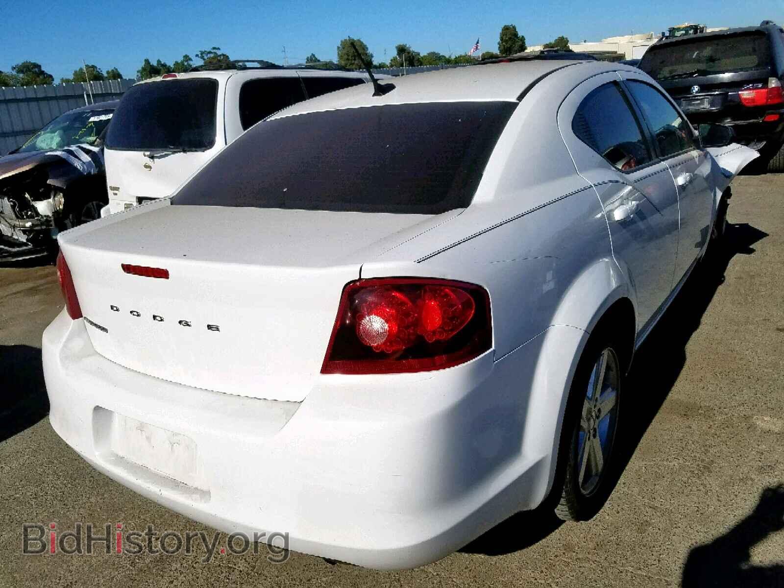 2013 DODGE AVENGER - VIN: 1C3CDZAB4DN740301 - Фото 4