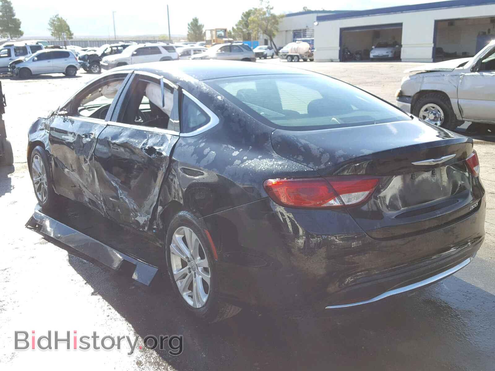 2015 CHRYSLER 200 - VIN: 1C3CCCAB0FN606016 - Photo 3